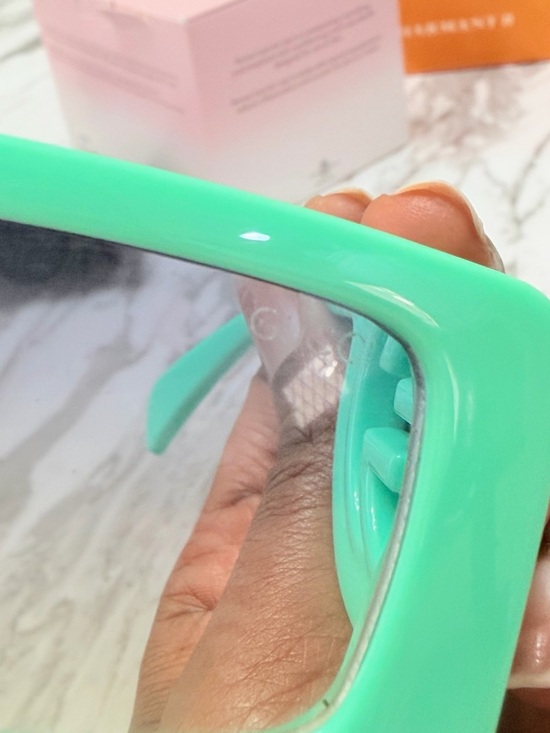 Mint Green Rectangular Sunglasses main image 15